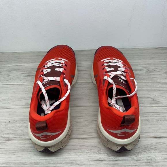 Nike React Terra Kiger 9 Trail Running Shoes Picante Red DR2693-600 Mens Sz 12.5 - Picture 5 of 8